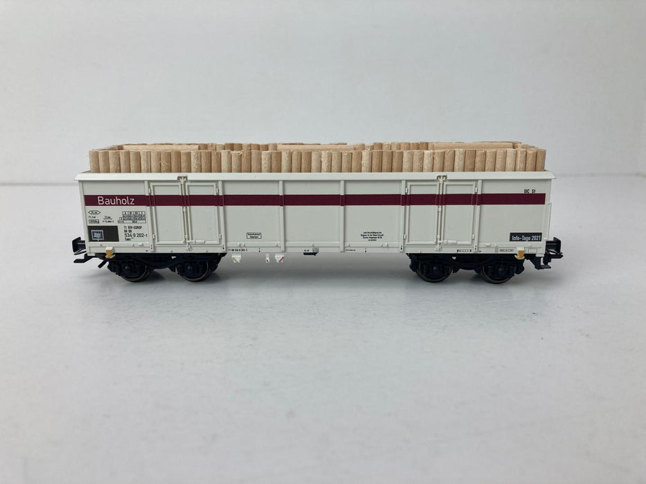 Märklin 48351 - Infotage Gleisbaugeräte Bakwagon met Lading - Exclusief 2020