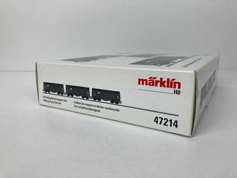 Märklin 47214 - Set 3x Schuifwandwagens - European Rail
