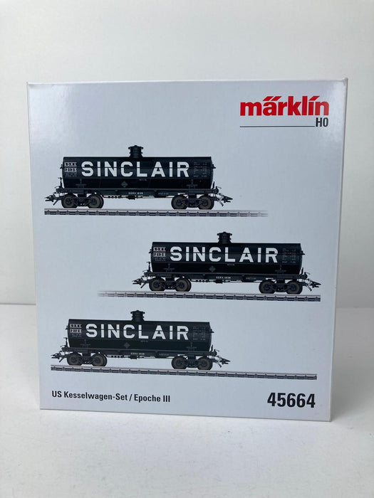 Märklin 45664 - Amerikaanse Ketelwagonset "Sinclair"
