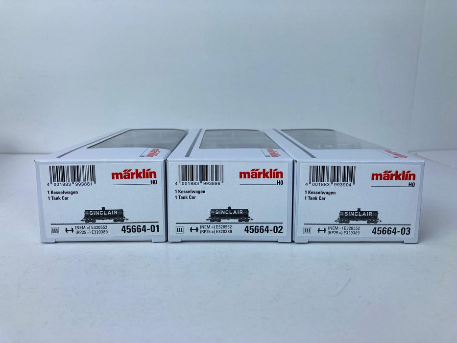 Märklin 45664 - Amerikaanse Ketelwagonset "Sinclair"
