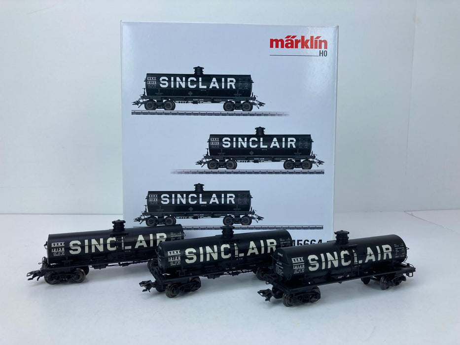 Märklin 45664 - Amerikaanse Ketelwagonset "Sinclair"