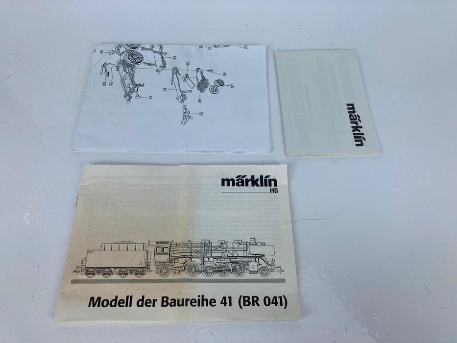 Märklin 37921 - Stoomlocomotief met Tender - BR 41 DB - MFX + Sound