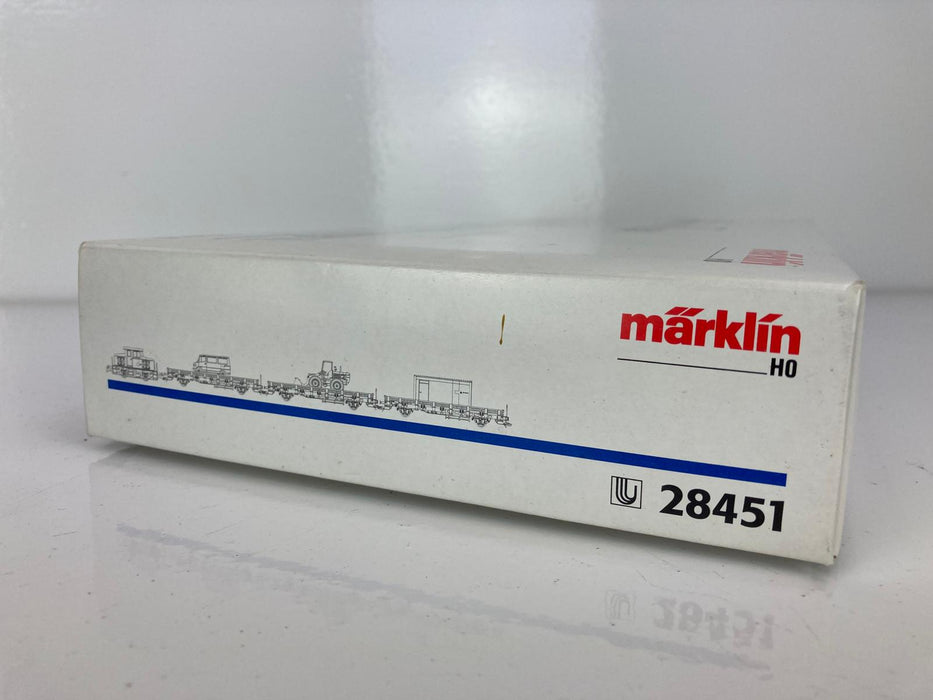 Märklin 28451 - Strukton NS set - Diesellocomotief met 3 x Wagons