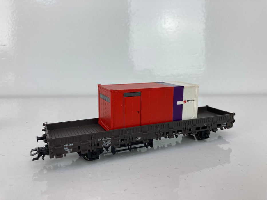 Märklin 28451 - Strukton NS set - Diesellocomotief met 3 x Wagons