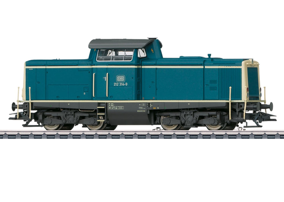 Märklin 39212 - Diesellocomotief BR 212 - Blauw/Beige - MFX+ & Sound