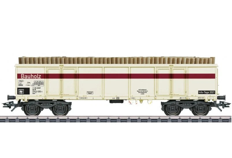 Märklin 48351 - Infotage Gleisbaugeräte Bakwagon met Lading - Exclusief 2020