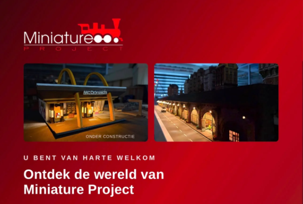 Binnenkort - Open Dag bij Miniature Project! Meld je aan!