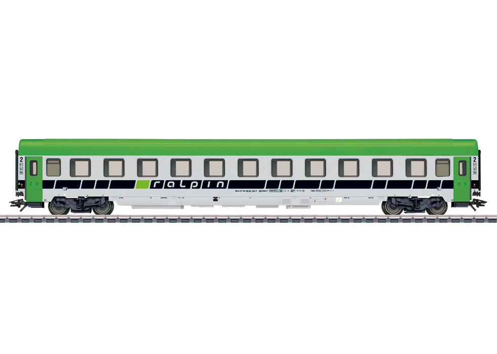 Märklin 43613 - Begeleidingsrijtuig Bcm 'Rollende Landstrasse'