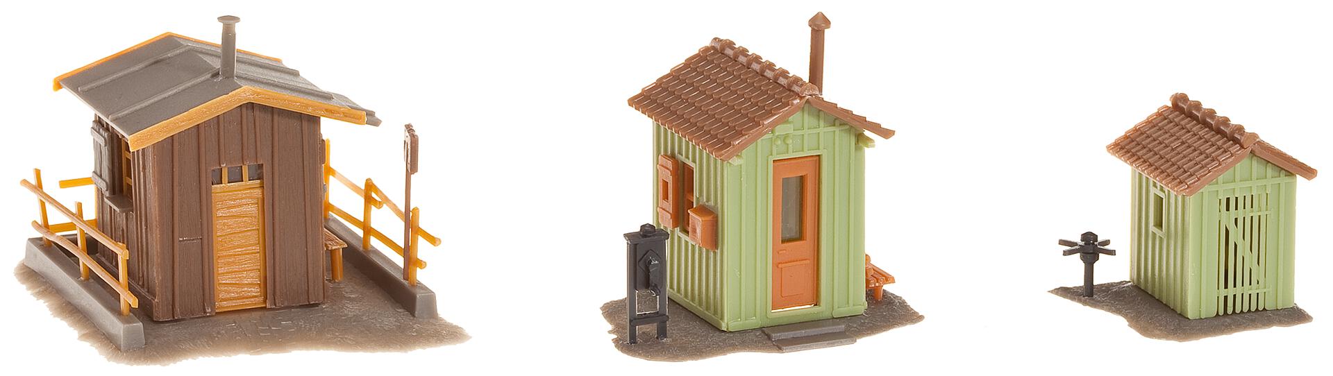 Faller - 120140 - H0 - 3 x Baan Huisjes