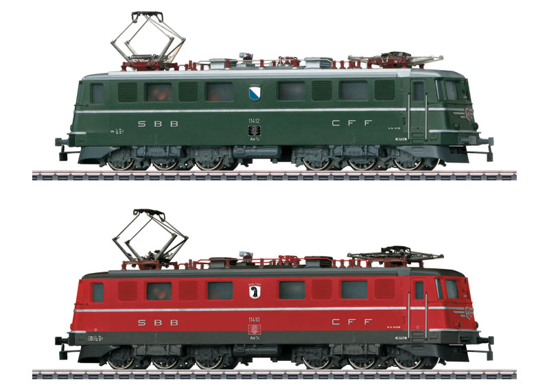 Märklin 30501 - Dubbel Set - SBB/CFF/FFS - 11412 Zürich + 11410 Basel - MFX - MHI