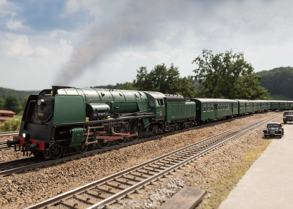 Märklin 39480 - Stoomlocomotief - Serie 1 SNCB - Groen - MFX+ & Sound