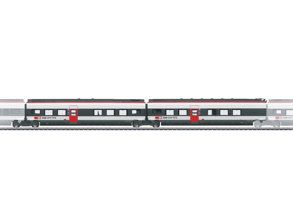 Märklin 43452 - Uitbreidingsset 2 voor RABe 501 022 Giruno - SBB