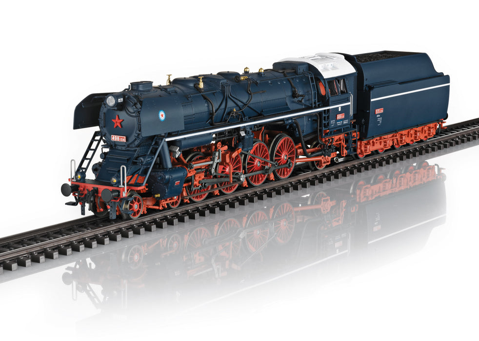 Märklin 39498 - Stoomlocomotief - BR 498.1 ZSR (Slowakije) - Blauw - MFX+ & Sound
