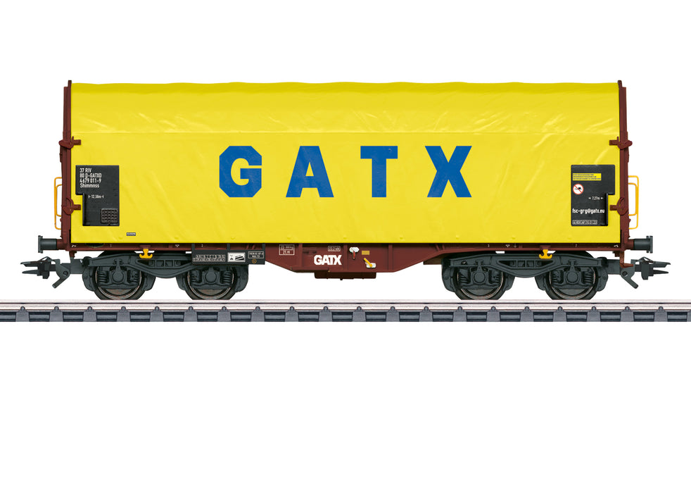 Märklin 47231 - Shimmns sliding tarpaulin wagon - GATX