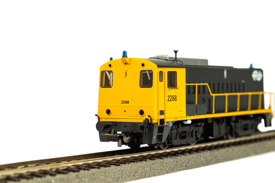 Piko 52932/-3/-4 - NS Rh 2200 Geel/Grijs "Radio" - DC/AC (Sound)