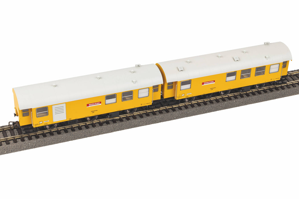 Piko 55919 - BahnBau Set van 2x Wagons - DB AG - VI - AC + Sound