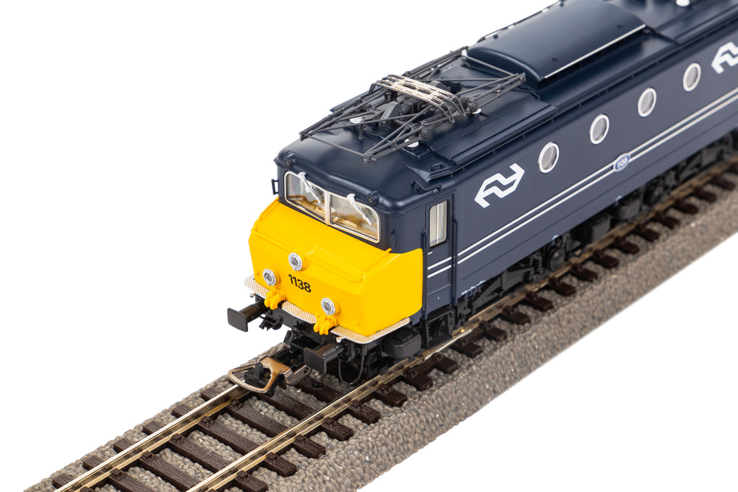 Piko 21665 - Elektrische Locomotief - NS 1138 - Geel Blauw - AC Digitaal + Sound