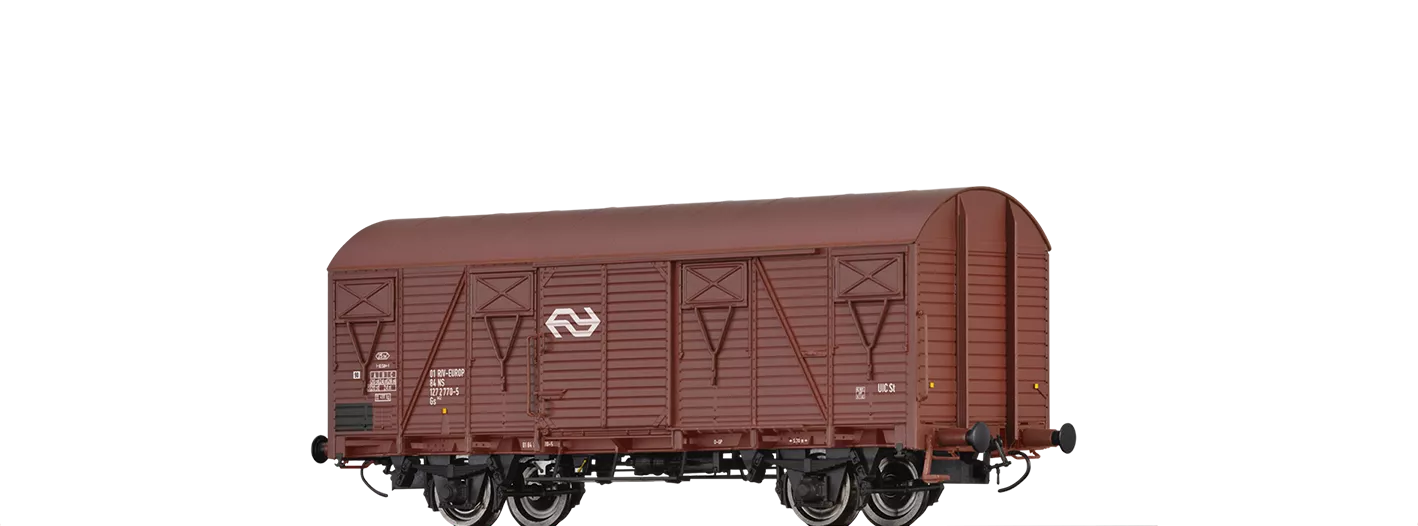 Brawa 50118 - Overdekte goederenwagon Gs 142 "EUROP" - NS