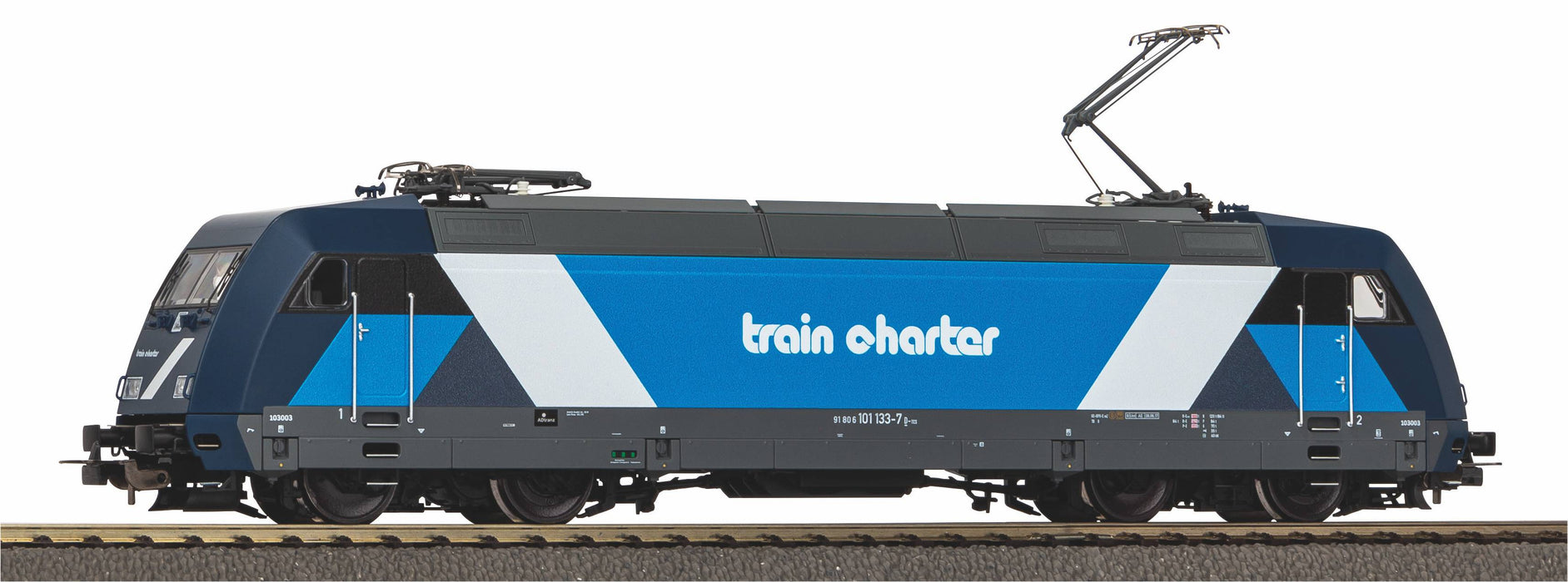 Piko 51958 – Elektrische locomotief - BR 101 - Train Charter - AC Wisselstroom - Sound