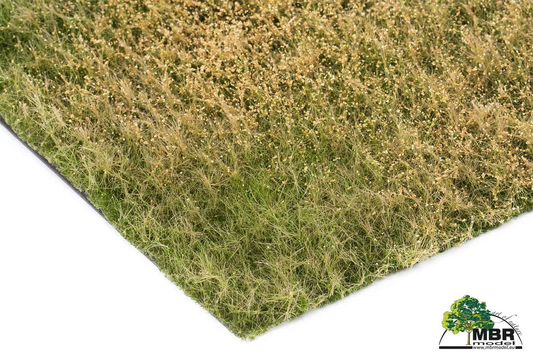 MBR 55-0019 - Realistische Grasmat - Groen / Bloeiend - 20x30cm