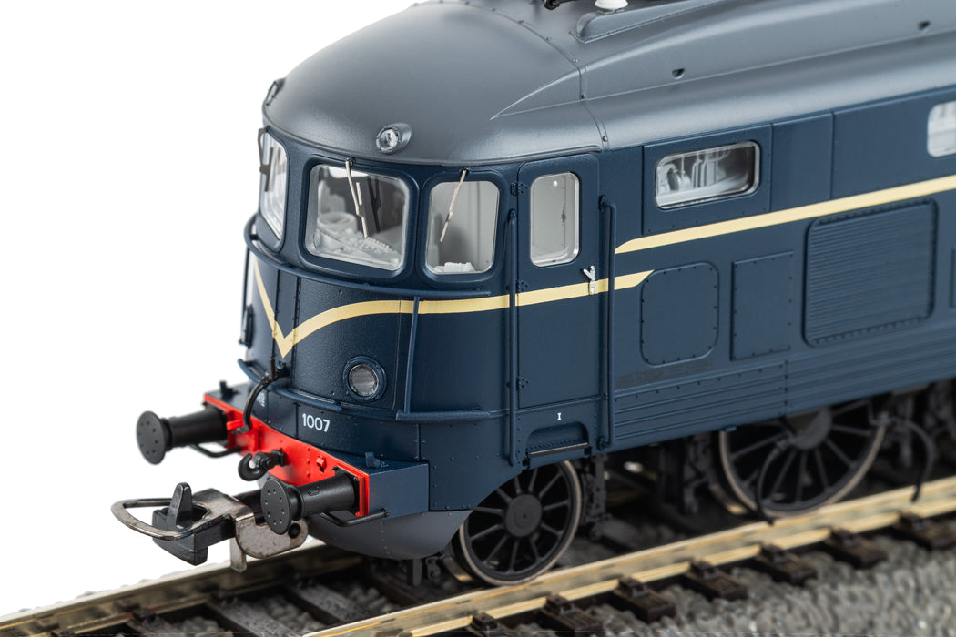 Piko 97506 - Elektrische Locomotief - NS 1000 - Blauw met Logo - AC Digitaal + Sound