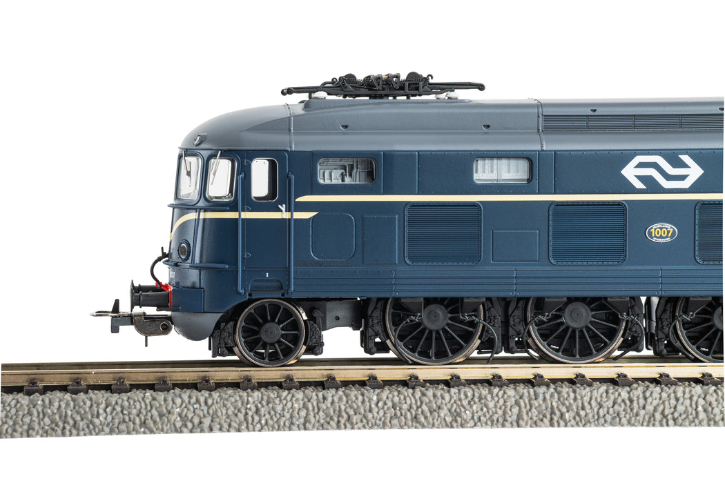 Piko 97506 - Elektrische Locomotief - NS 1000 - Blauw met Logo - AC Digitaal + Sound