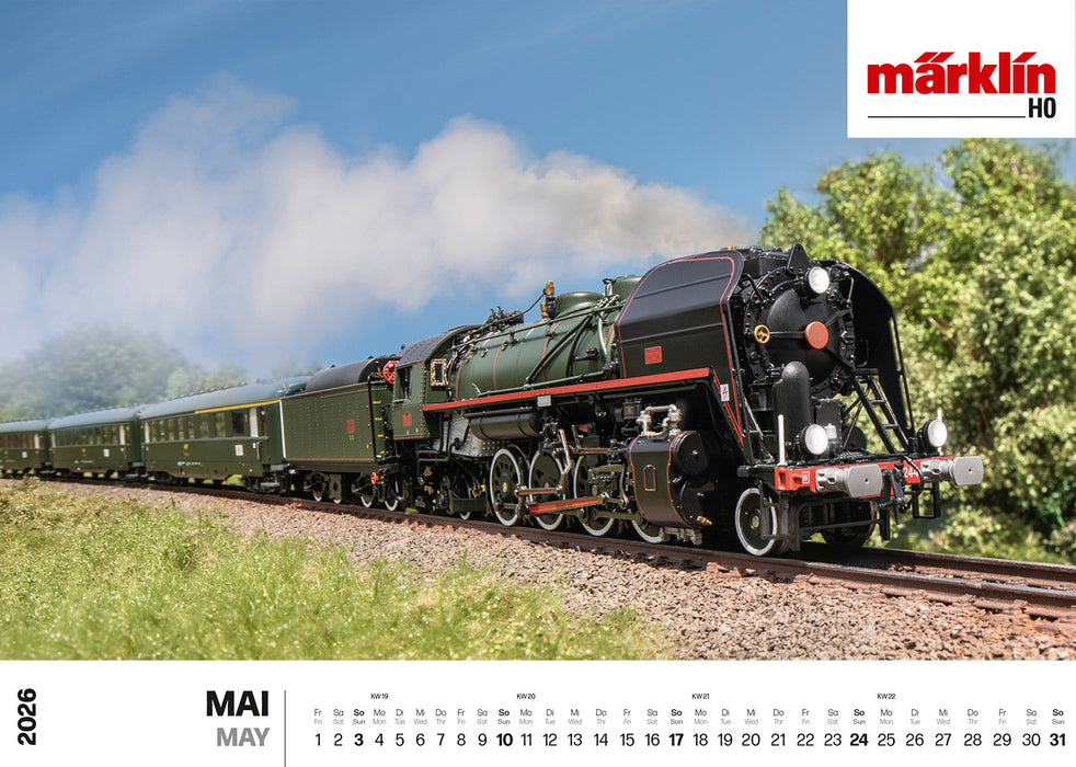 Märklin 19726 - Märklin/Trix Wandkalender 2026