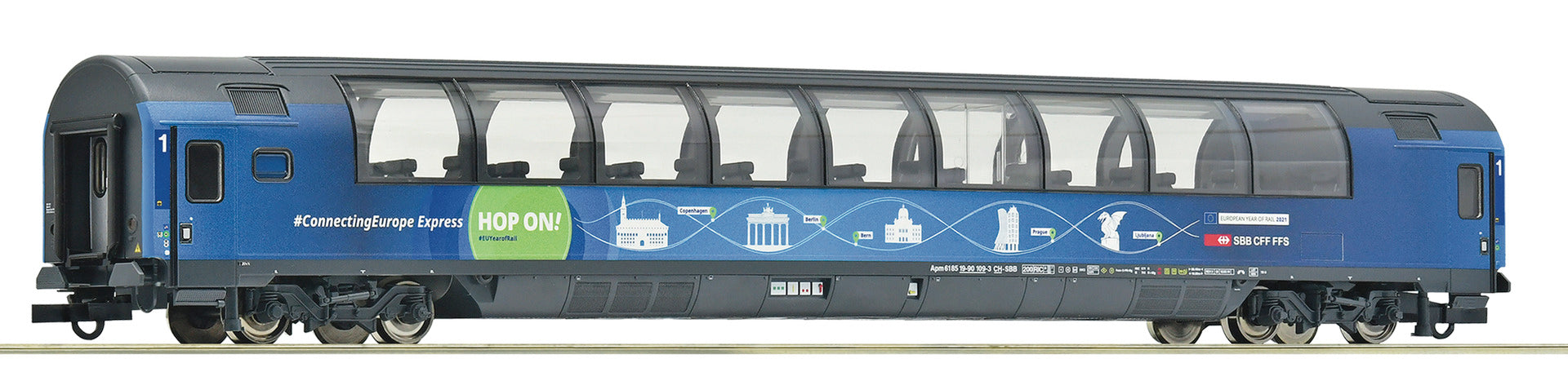 Roco 6200015 - Passagierswagen - Panorama - SBB/CFF/FFS - #ConnectingEurope