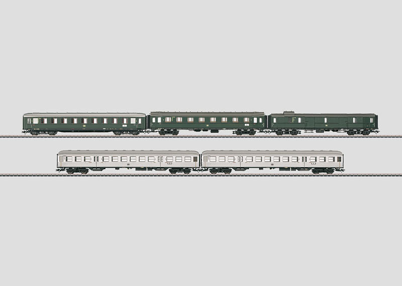 Märklin 42269 - Set Sneltreinrijtuigen - E554 - Winter 1964/65 - INSIDER