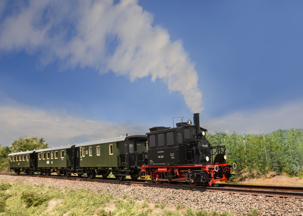 Märklin 26619 - Treinset 'Spalter Bockl' - BR 98.3 Glaskasten - DB - MHI