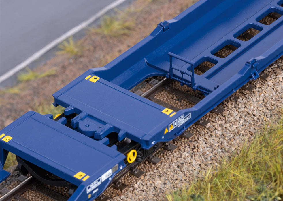 Märklin 47474 - Goederenwagen Sdggmrss - Kuil + Container - VTG AG