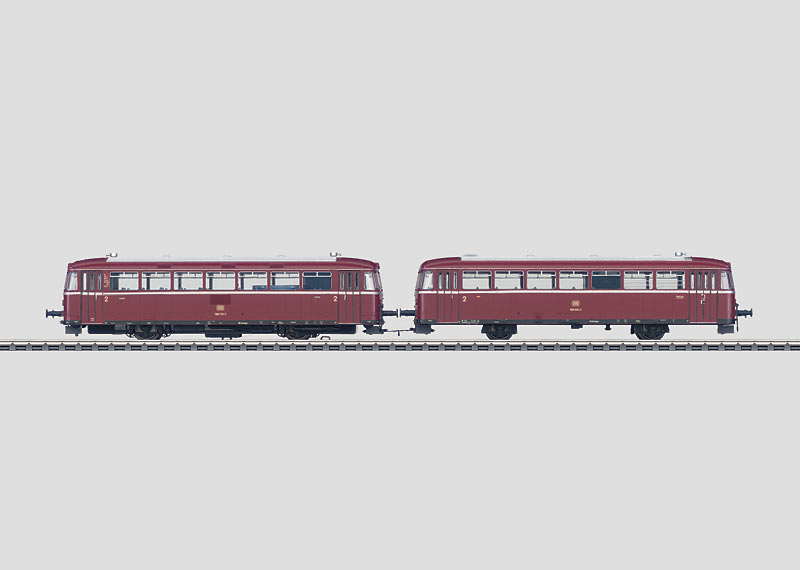 Märklin 39980 - Railbus met Stuurstandrijtuig - DB BR 798 + 998
