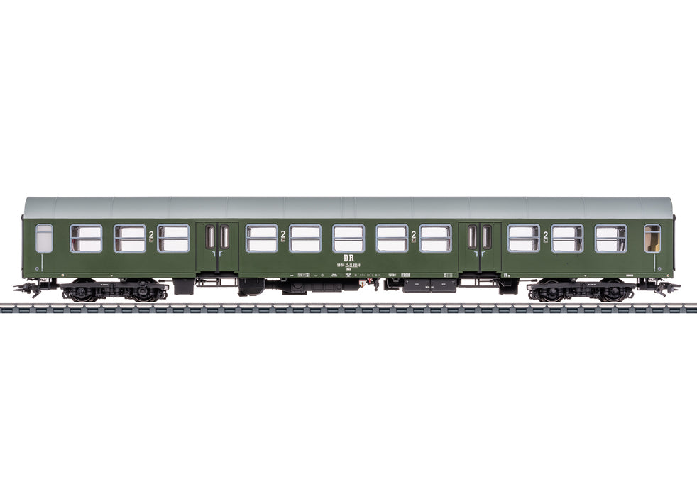Märklin 42581 - 1x Rijtuig Type Halberstadt met Middeninstap - DR / DDR