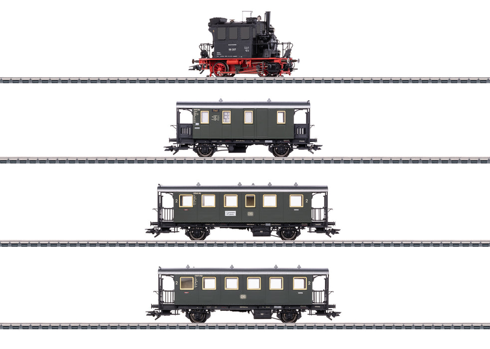 Märklin 26619 - Treinset 'Spalter Bockl' - BR 98.3 Glaskasten - DB - MHI