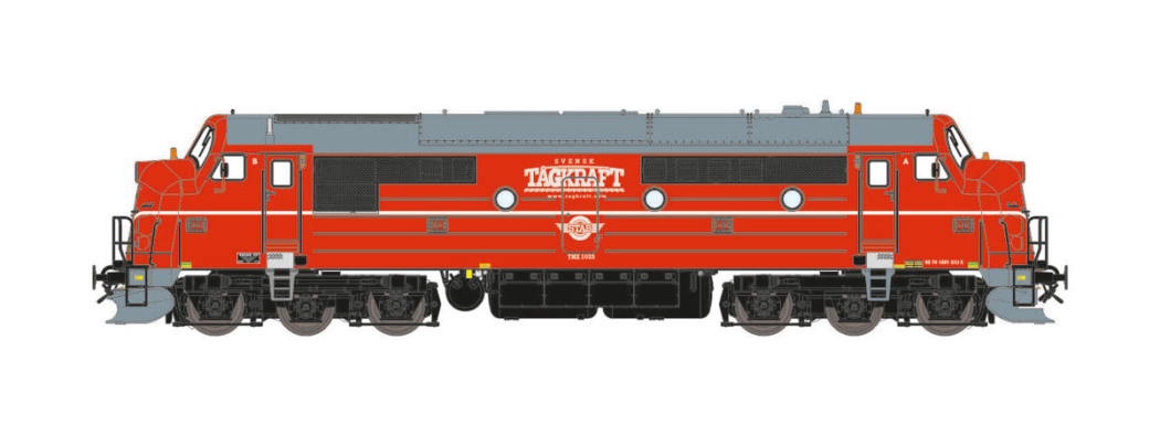 Dekas 8750101 - SJ Tågkraft TMX 1033 - AC Digitaal