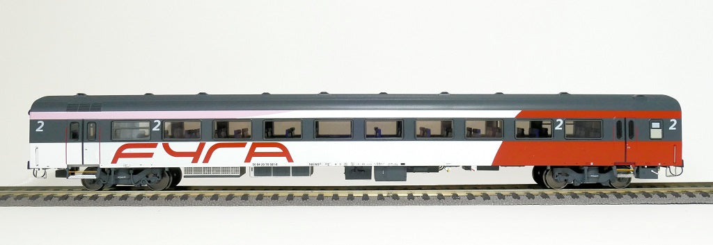 Exact Train - EX1114X - Carriages - NS ICRm Fyra 1 - Amsterdam - Brussels 