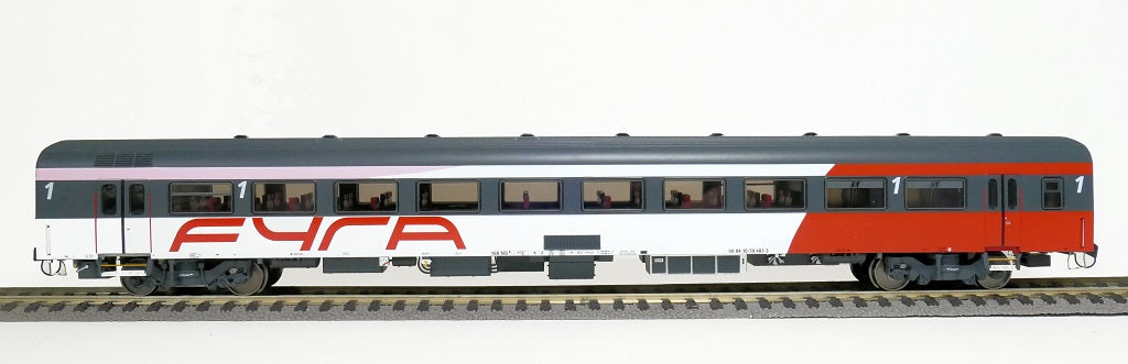Exact Train - EX1114X - Carriages - NS ICRm Fyra 1 - Amsterdam - Brussels 