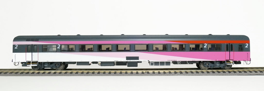 Exact Train - EX1114X - Carriages - NS ICRm Fyra 1 - Amsterdam - Brussels 