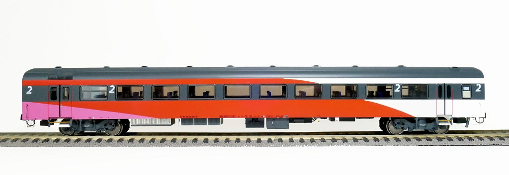 Exact Train - EX1114X - Carriages - NS ICRm Fyra 1 - Amsterdam - Brussels 