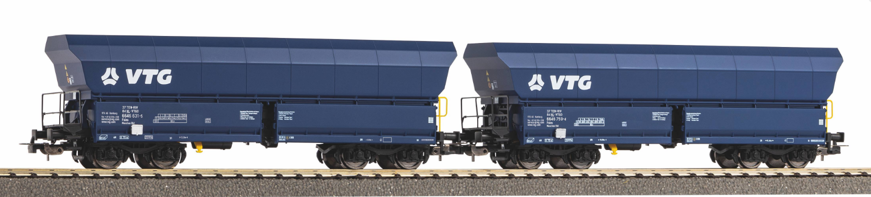 Piko 28342 - Set 2x VTG Zelflossers - NS - VI - Type Falns 176