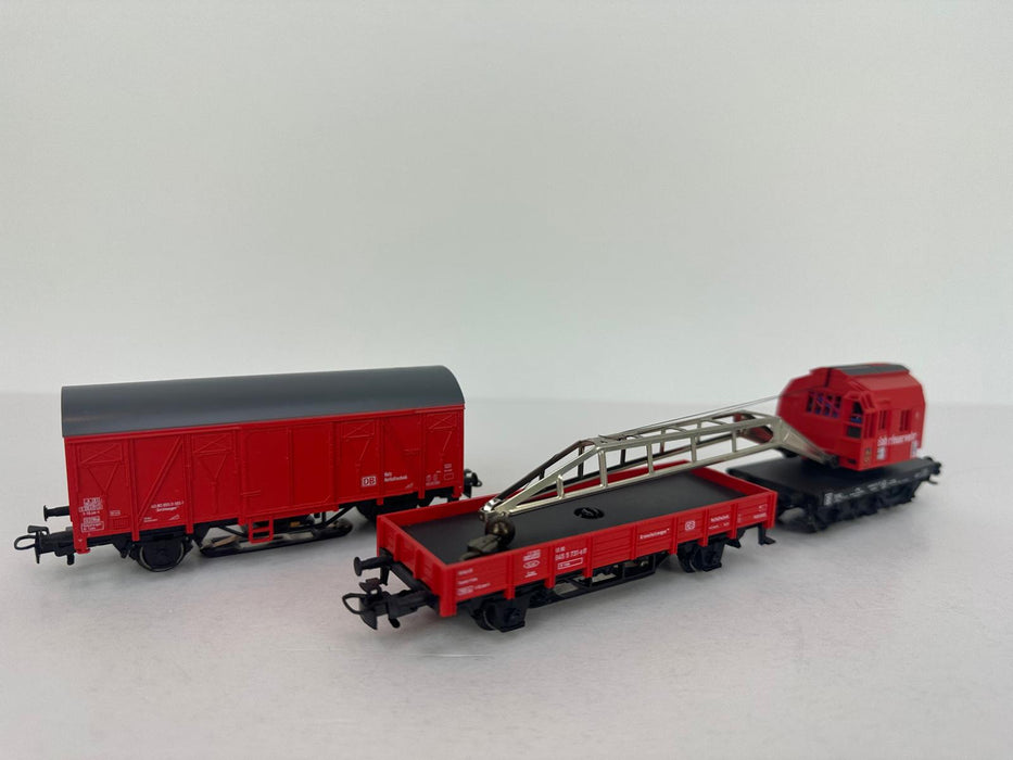 Märklin 46716 – Digitale Brandweer "Krupp-Ardelt 10t" Bergkraanset – DB AG