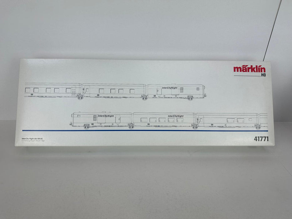 Märklin 41771 - Set sneltreinrijtuigen - "InterCity Night"