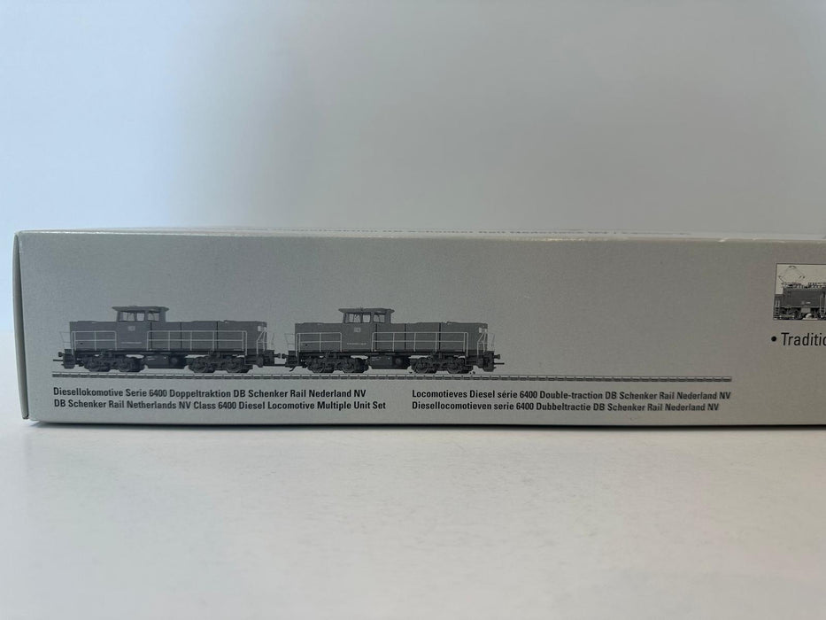 Märklin 37697 - 2 x Diesellocomotieven - Serie 6400 - DB Schenker Rail Nederland
