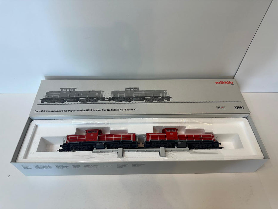 Märklin 37697 - 2 x Diesellocomotieven - Serie 6400 - DB Schenker Rail Nederland