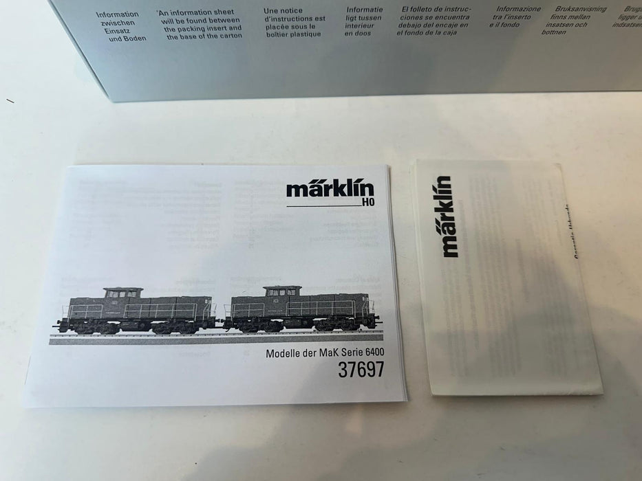 Märklin 37697 - 2 x Diesellocomotieven - Serie 6400 - DB Schenker Rail Nederland
