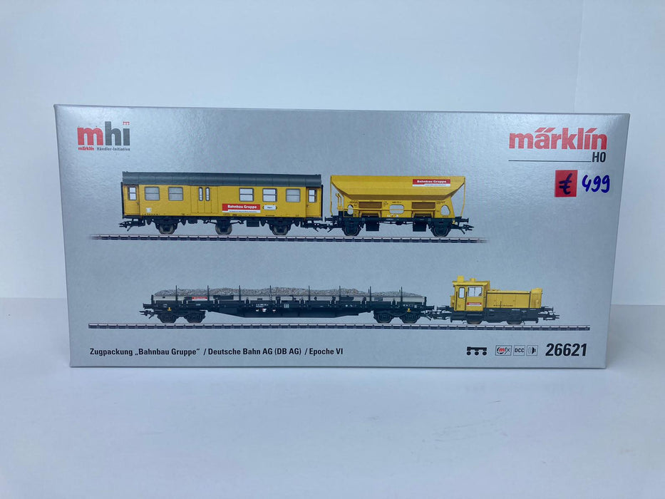 Märklin 26621 - Treinset Köf III "Baubahn" - Nieuw