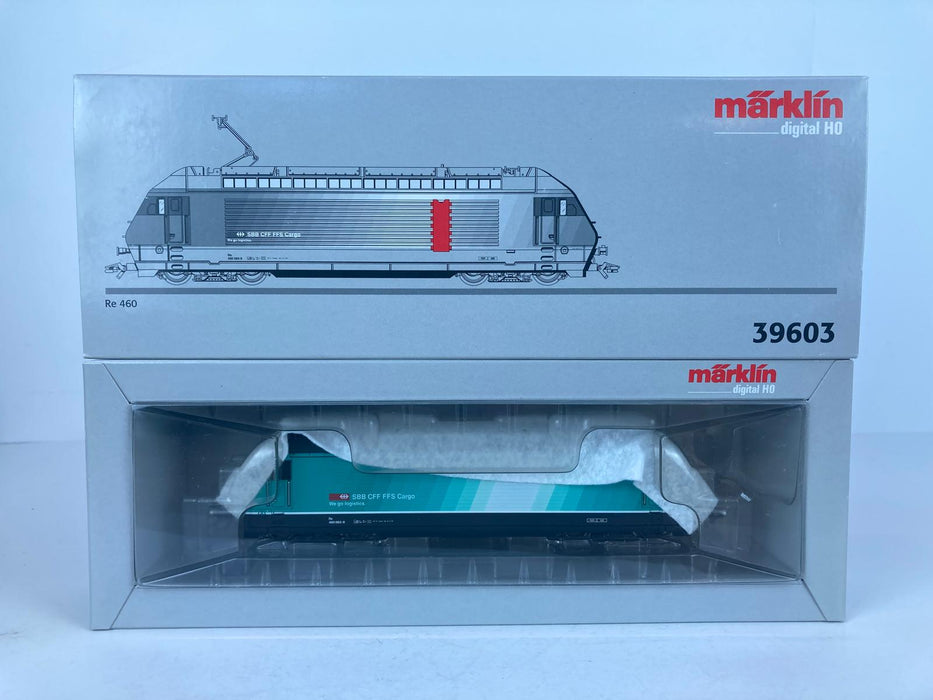 Märklin 39603 – Re 460 – Elektrische Goederenlocomotief SBB Cargo – Nieuwstaat!