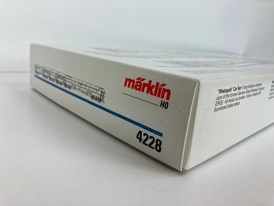 Märklin 4228 – 5-delige Passagiersrijtuigenset "Rheingold"