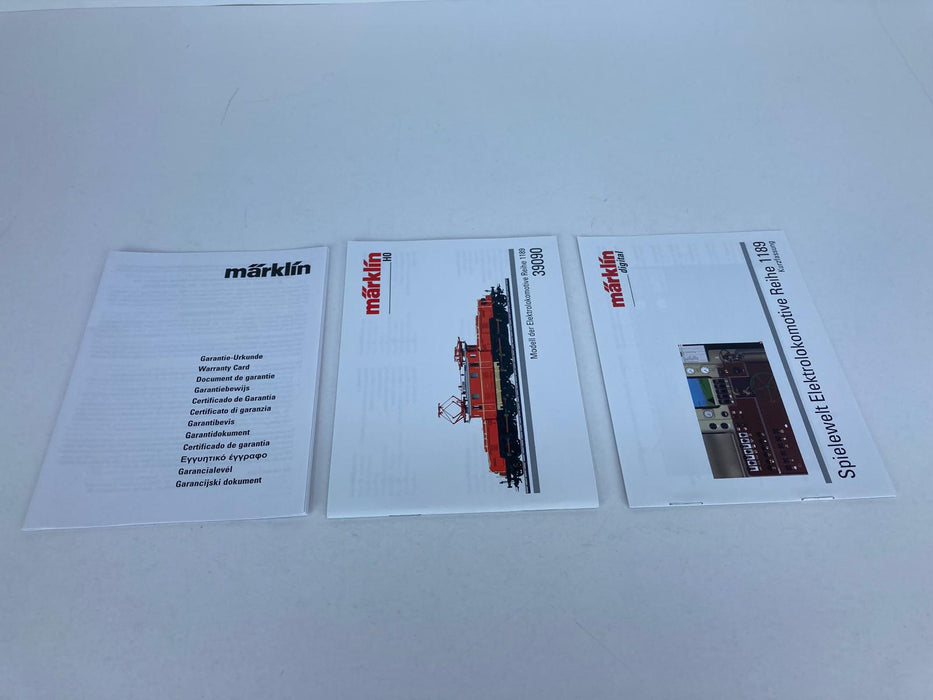 Märklin 39090 - Serie 1189 ÖBB - Elektrische locomotief "Krokodil" - Nieuw!