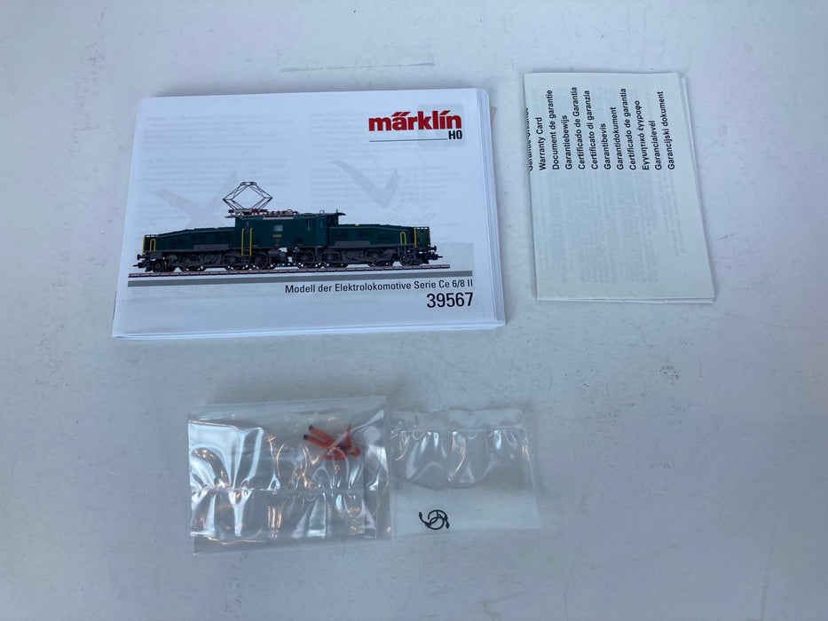 Märklin 39567 – Electric Locomotive Ce 6/8 II “Crocodile” Green – Insider Exclusive